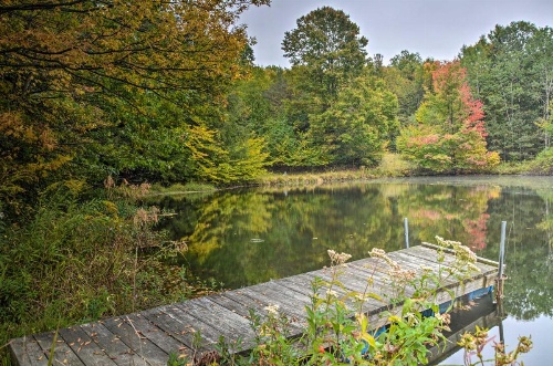 Great Valley Mtn House on 30 Acres with Pond and Grill image 9