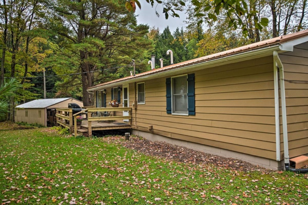 Great Valley Mtn House on 30 Acres with Pond and Grill Image 13