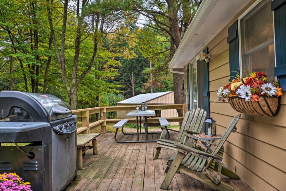 Great Valley Mtn House on 30 Acres with Pond and Grill